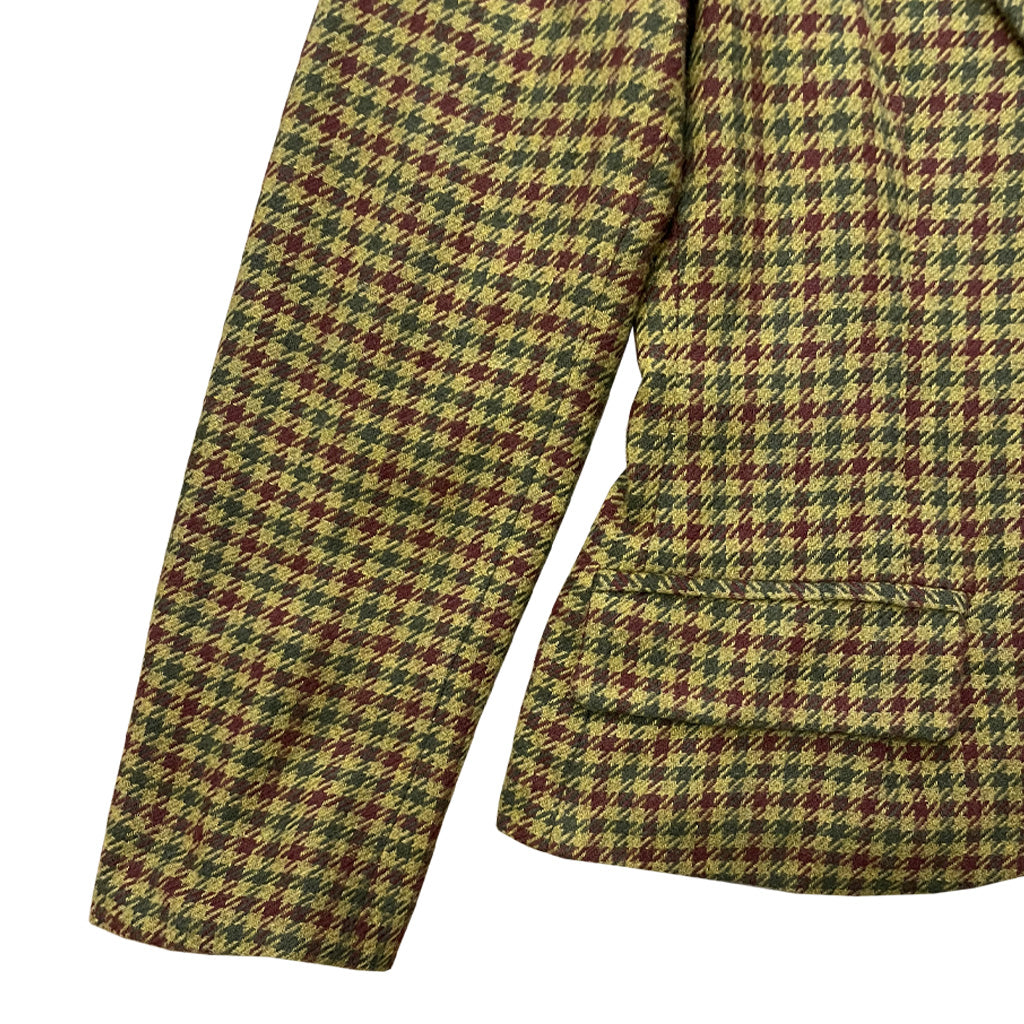 Vintage Houndstooth Wool Suit - TOP COLLECTION