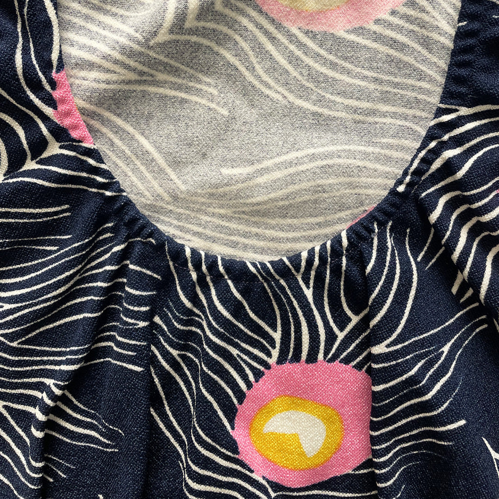 Vintage One Piece Swimsuit Dress 1960s