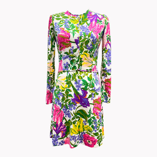 Vintage jersey dress 1960/70s