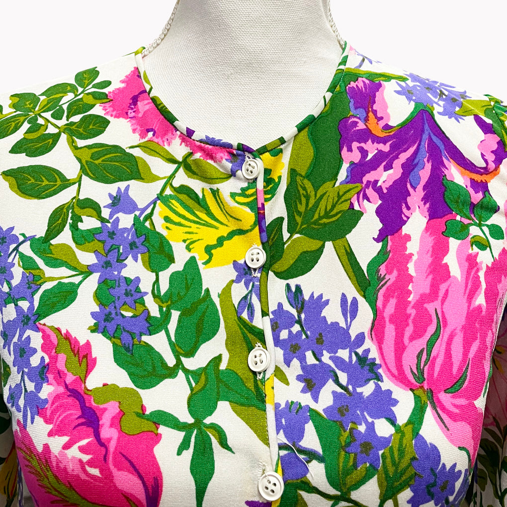 Vintage jersey dress 1960/70s