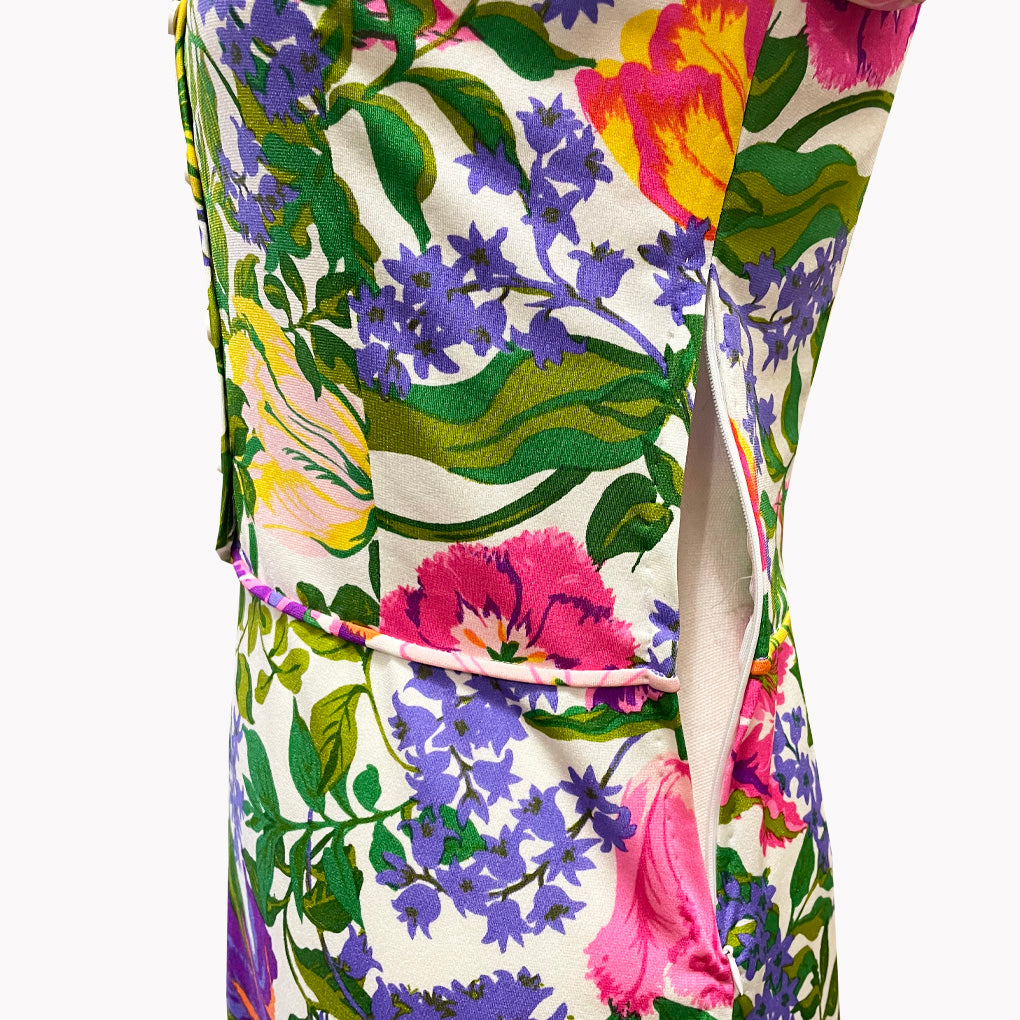 Vintage jersey dress 1960/70s