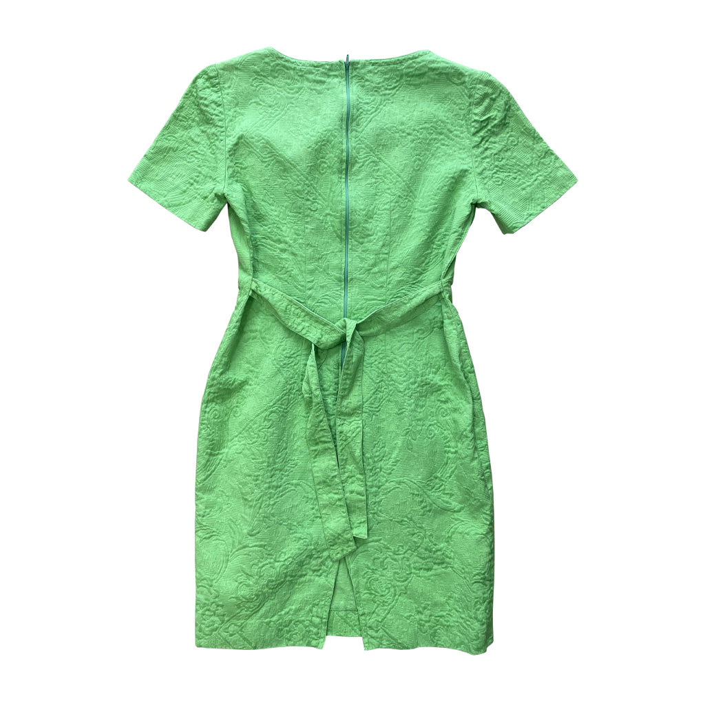 Vintage Green Cotton Dress
