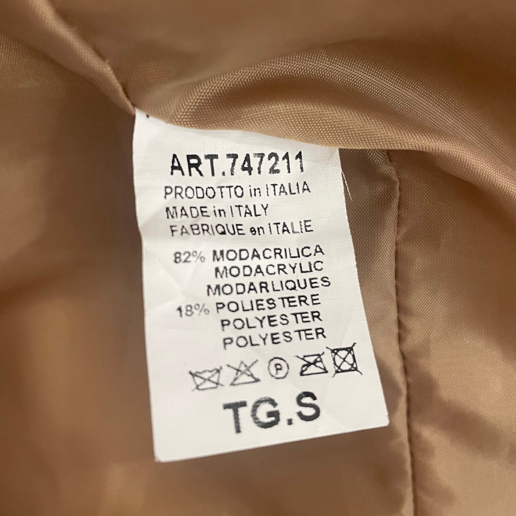 Vintage Leopard Faux Fur Jacket