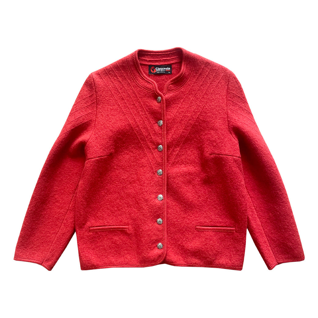 Vintage Tyrolean Jacket in Virgin Wool - Giesswein