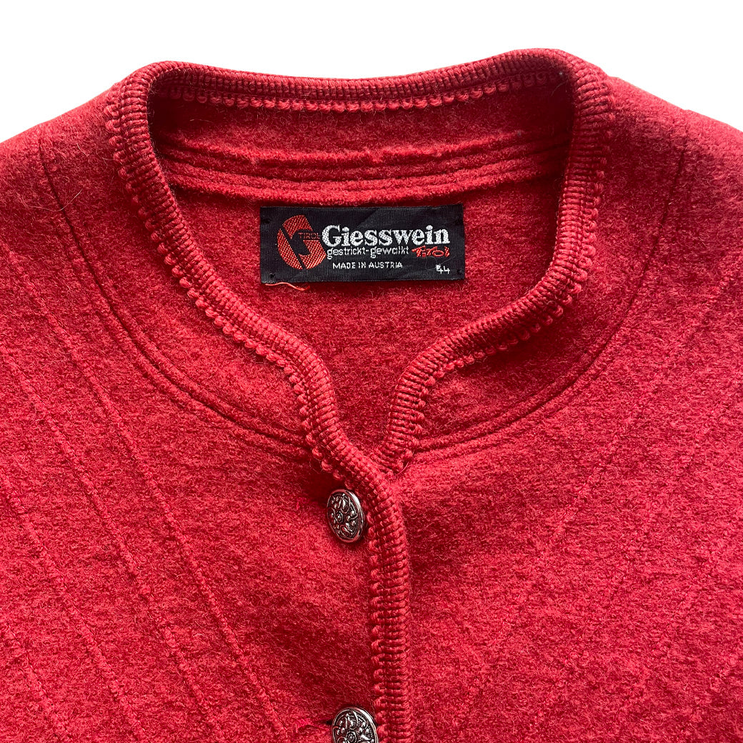 Vintage Tyrolean Jacket in Virgin Wool - Giesswein