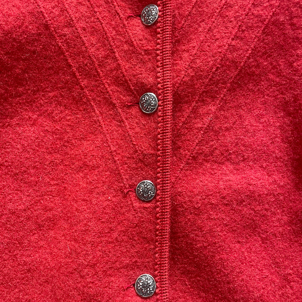 Vintage Tyrolean Jacket in Virgin Wool - Giesswein