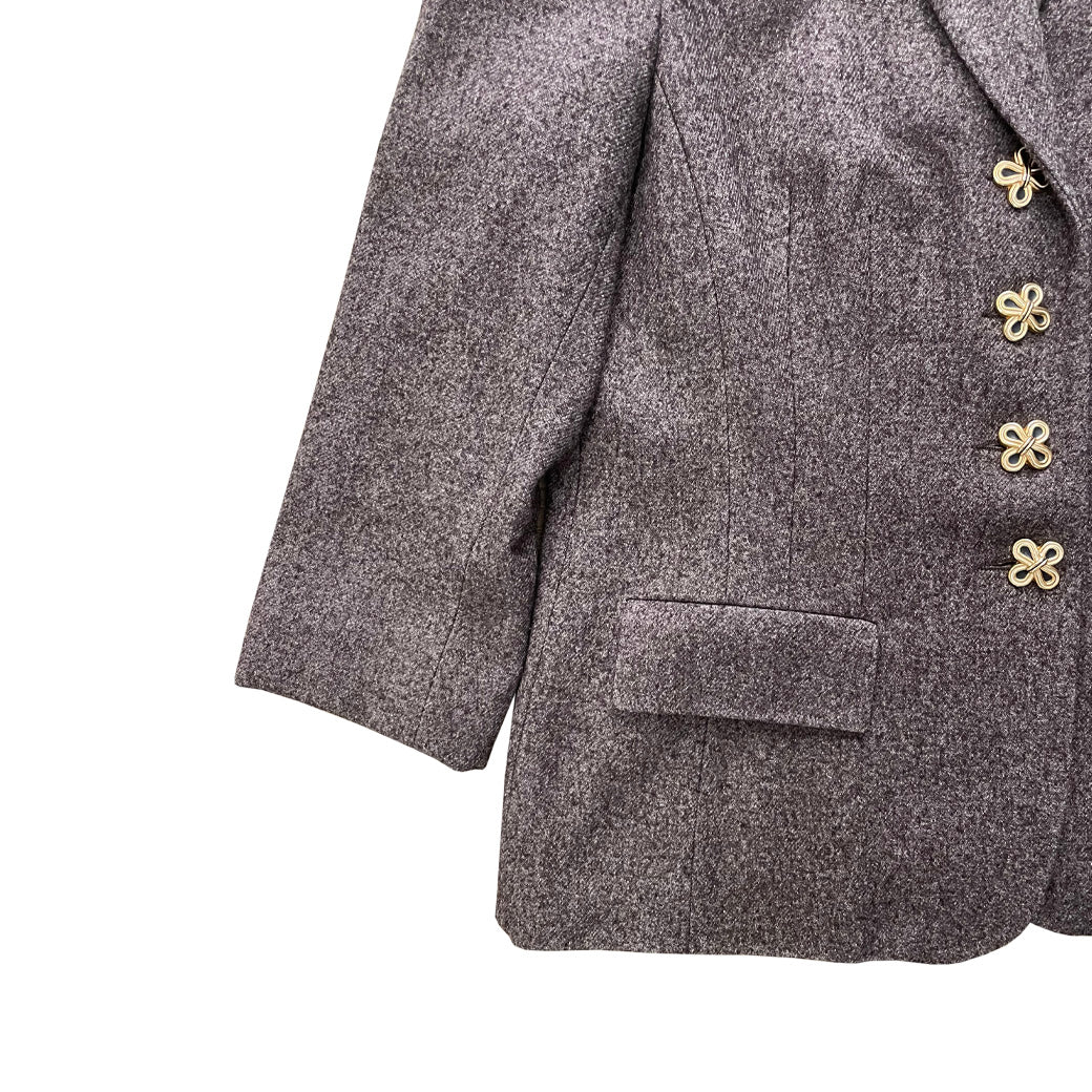 Vintage Wool and Cotton Blend Jacket - Peter Hahn