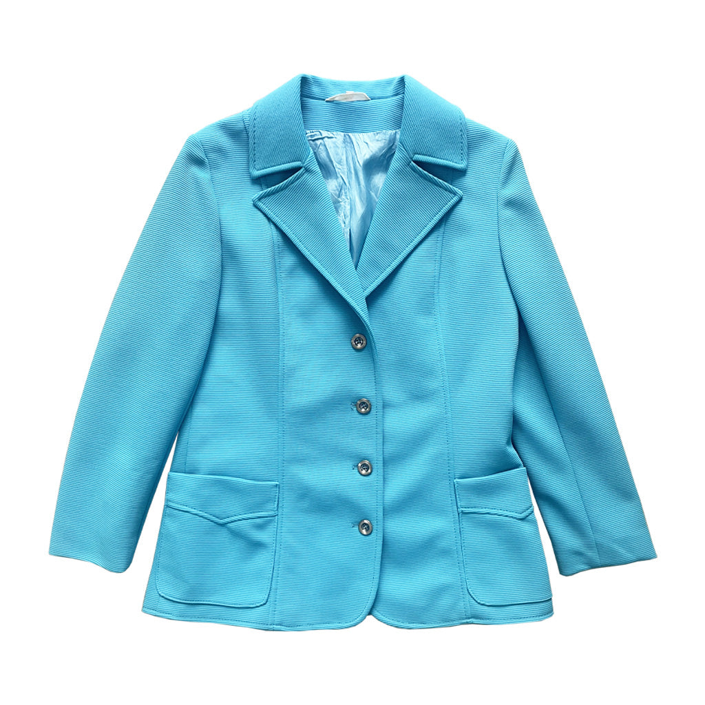 Vintage Blue Spring Jacket 1970s
