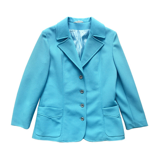 Vintage Blue Spring Jacket 1970s