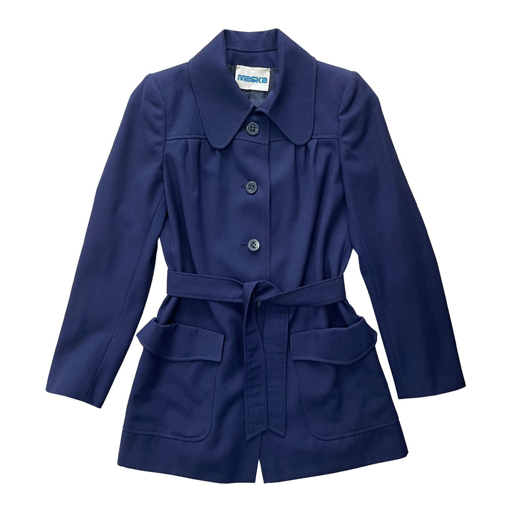 Vintage Blue Outerwear 1970s