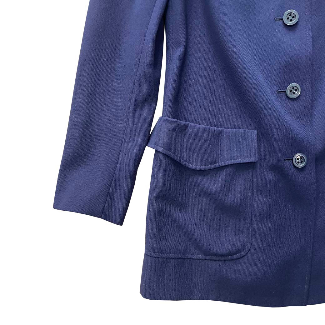 Vintage Blue Outerwear 1970s