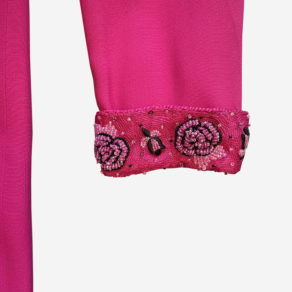 Vintage Fuchsia Jacket Mila Shôn 1980s