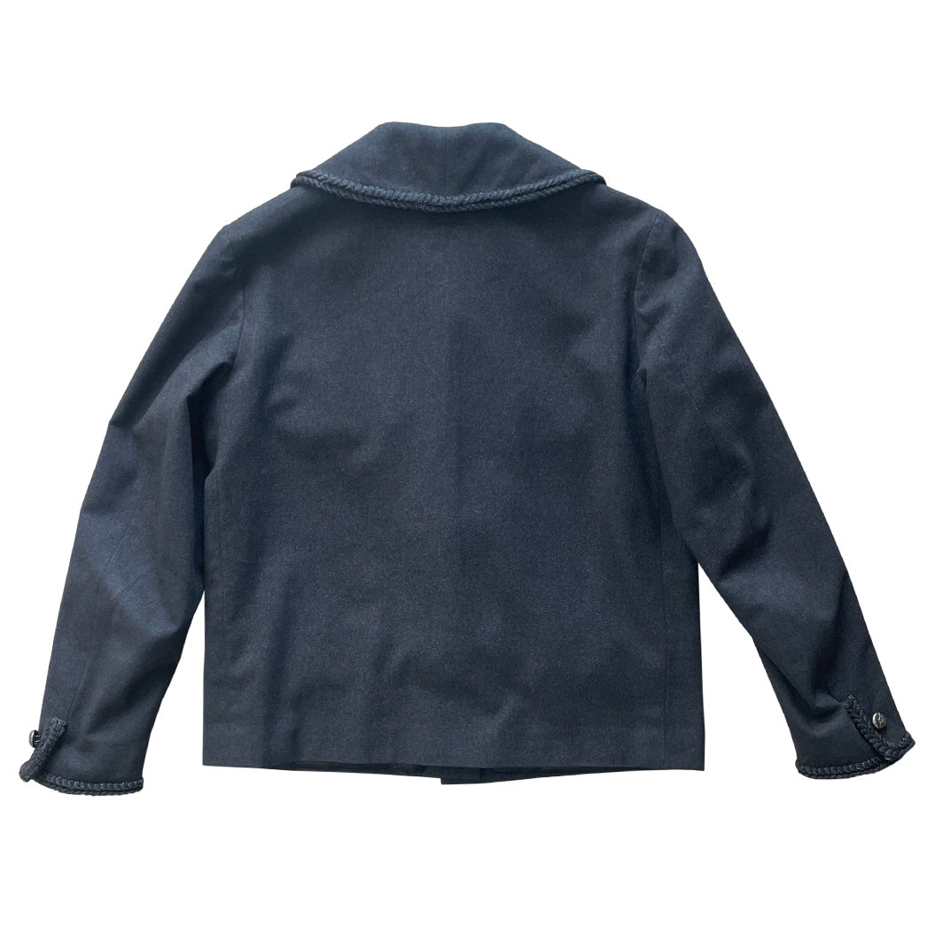 Vintage Gray Wool Jacket