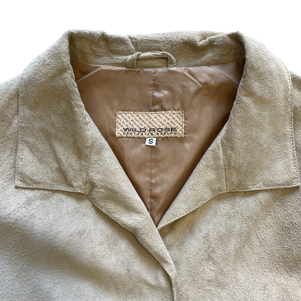 Vintage Light Suede Jacket