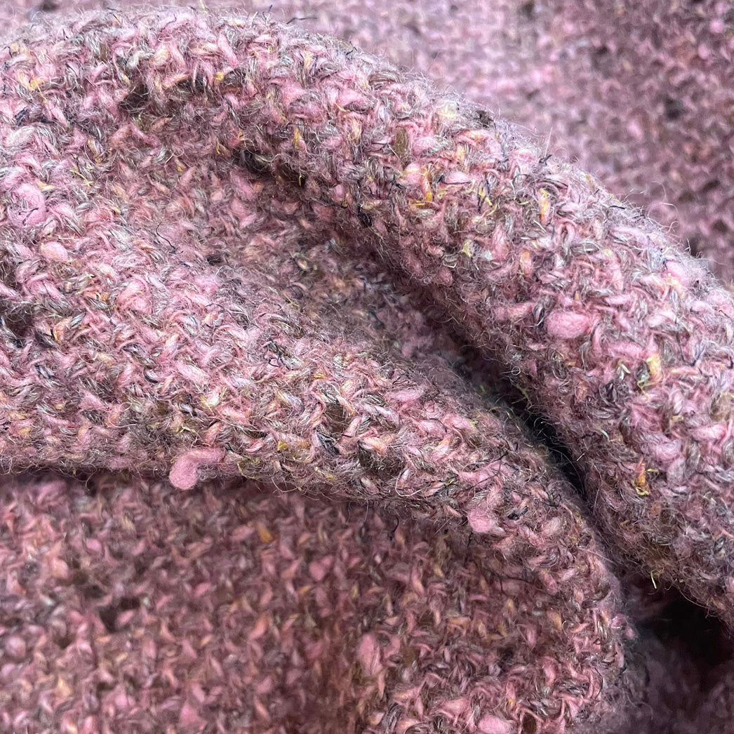 Vintage Pink Tweed Jacket 1960s