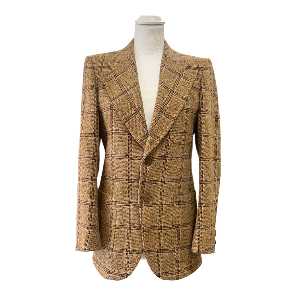 Vintage Checked Jacket 1970s
