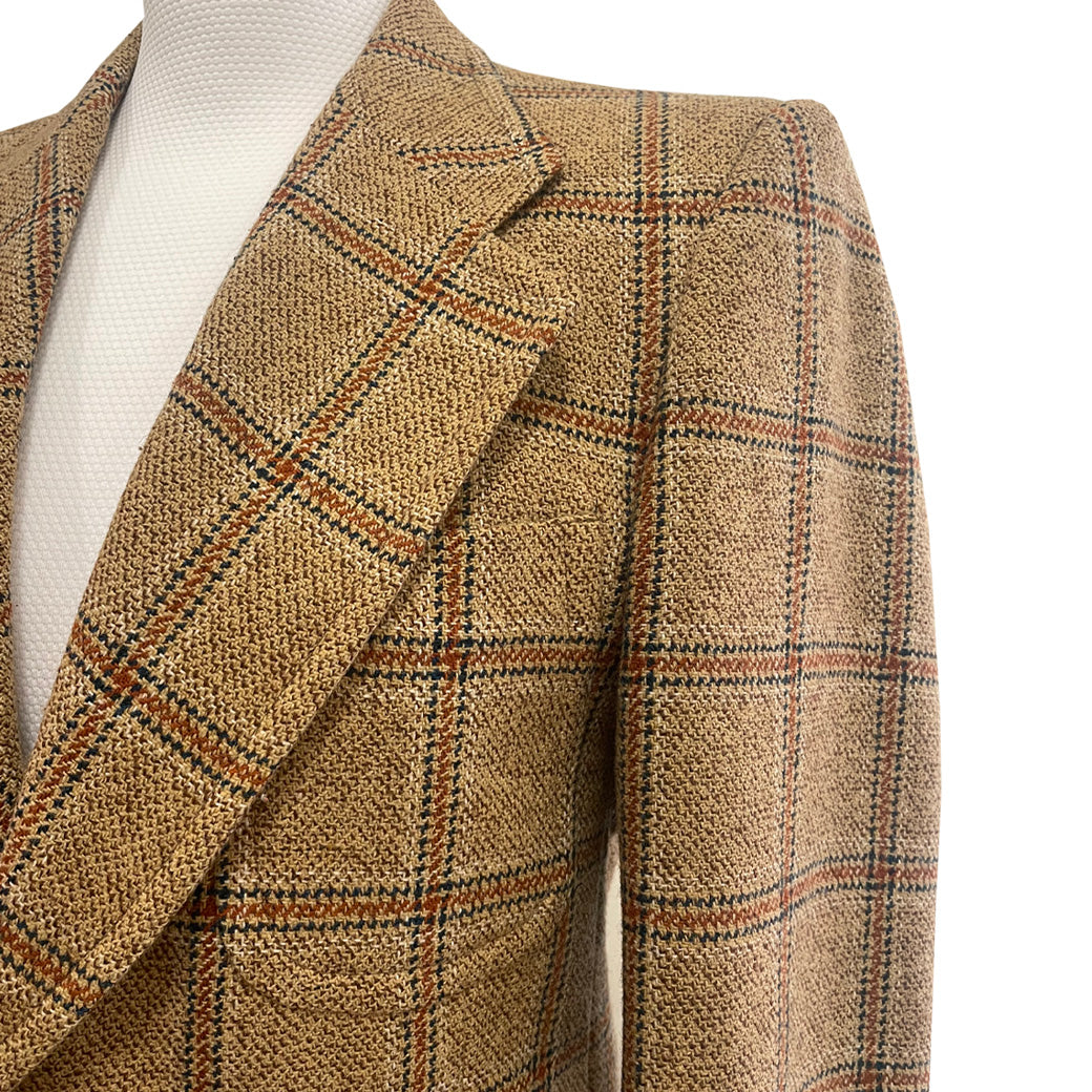 Vintage Checked Jacket 1970s