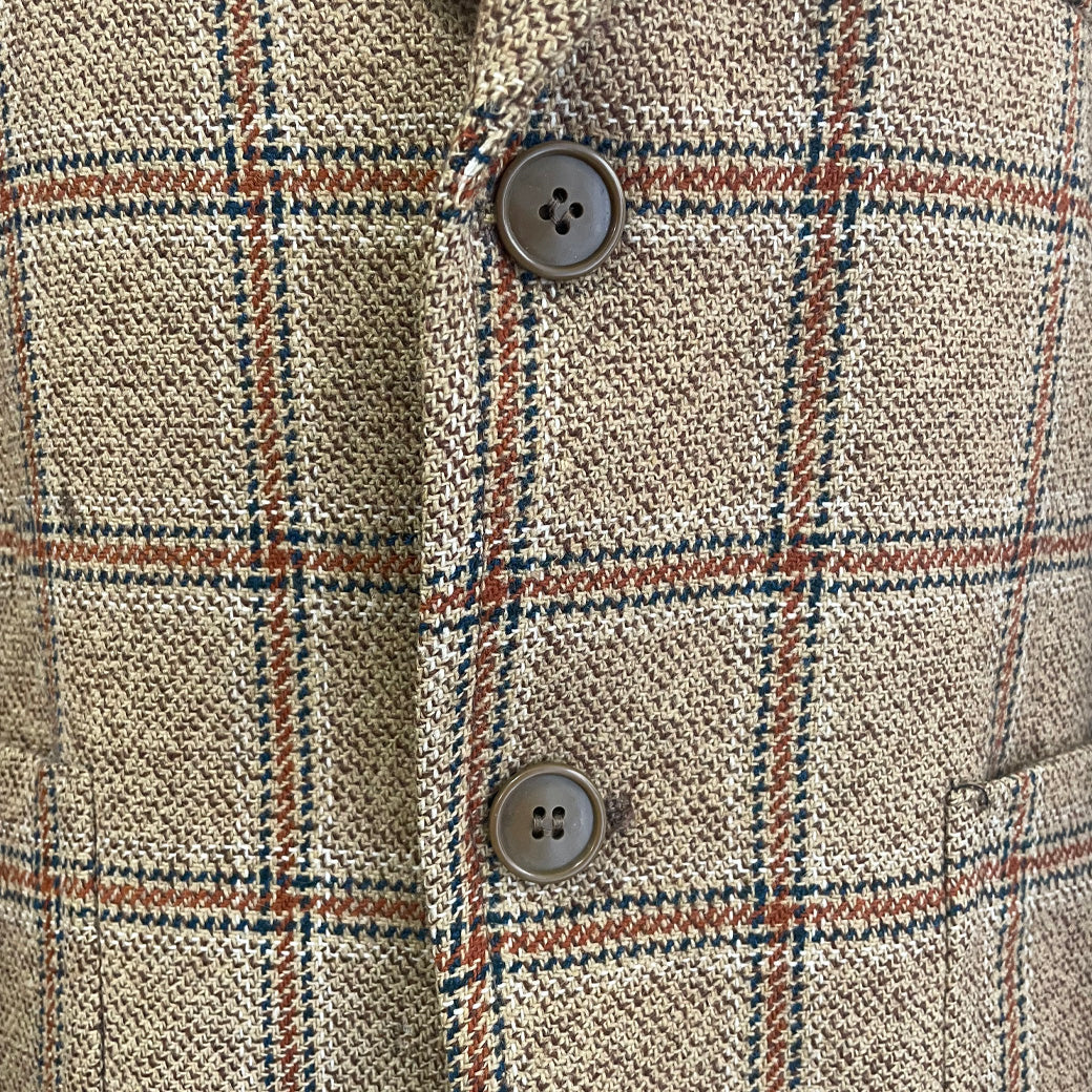 Vintage Checked Jacket 1970s