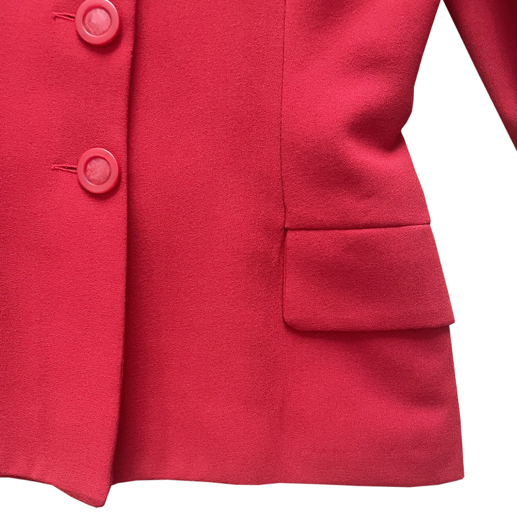 Vintage Red Spring Jacket 1990s