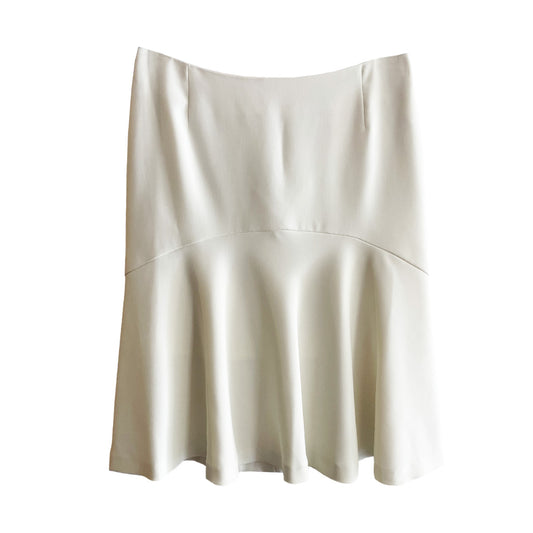 Vintage White Skirt - Luisa Spagnoli