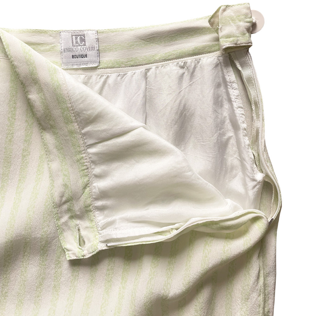 Vintage Silk Skirt Enrico Coveri