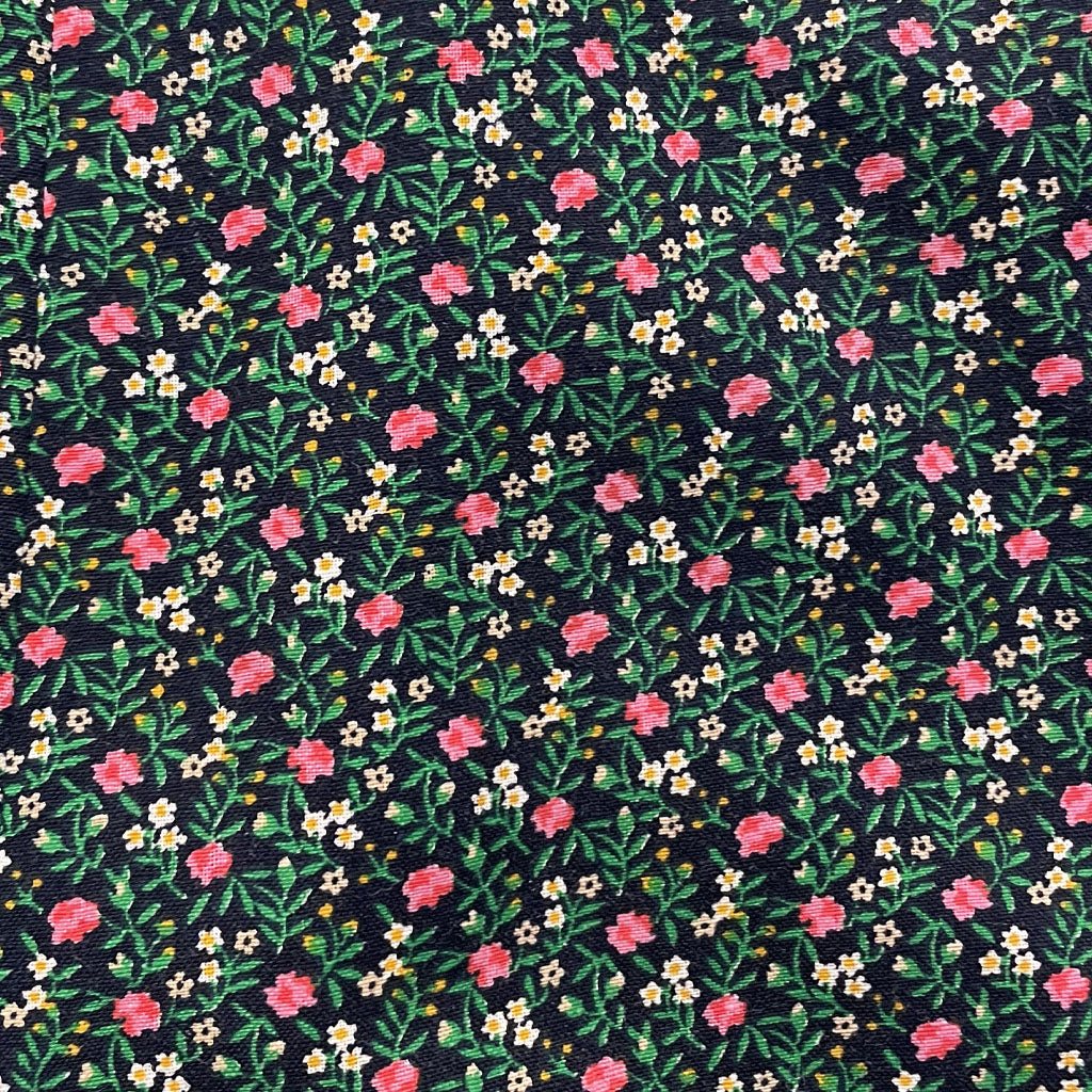 Vintage Flared Midi Skirt 1970s