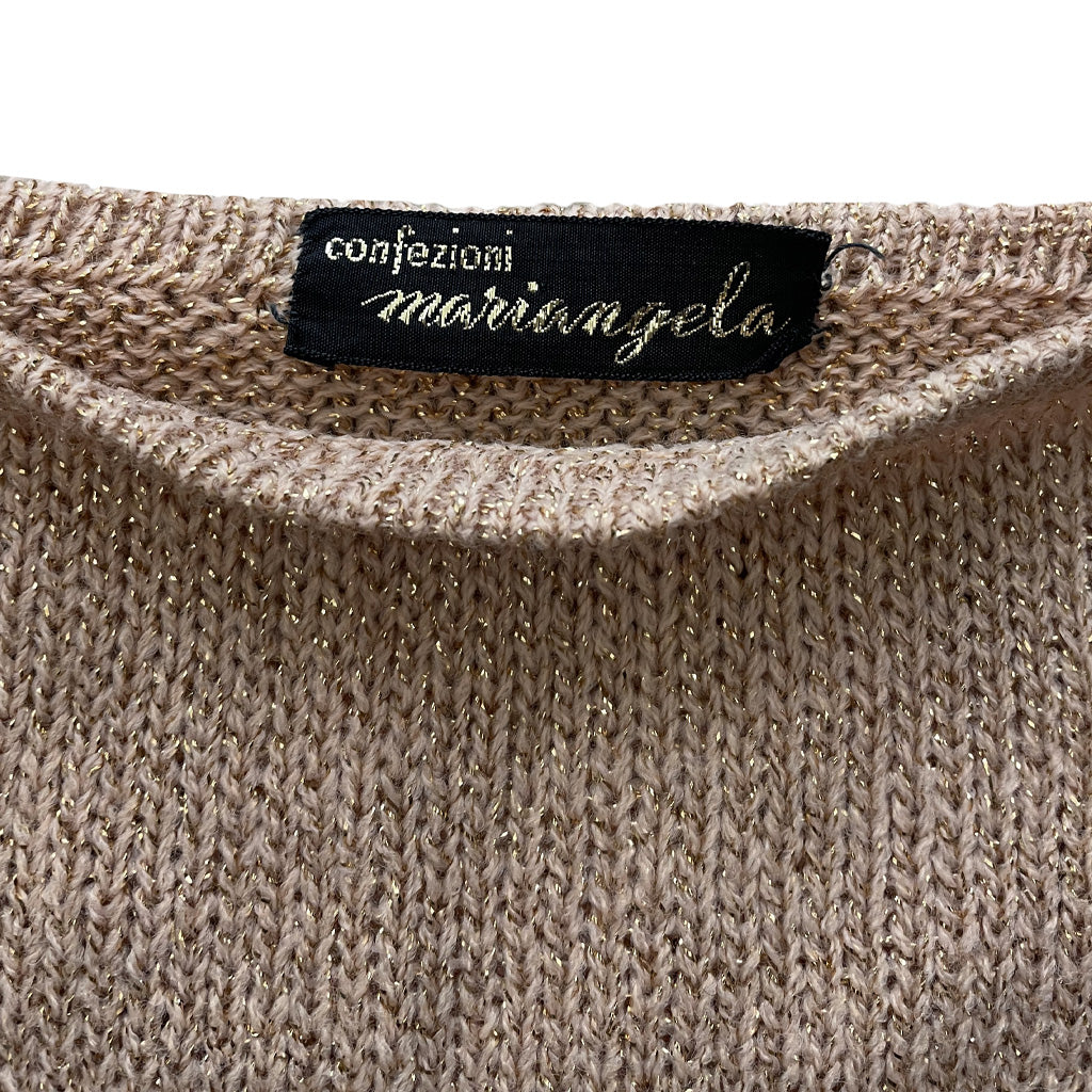 Vintage Lurex and Wool Sweater - Confezioni Mariangela