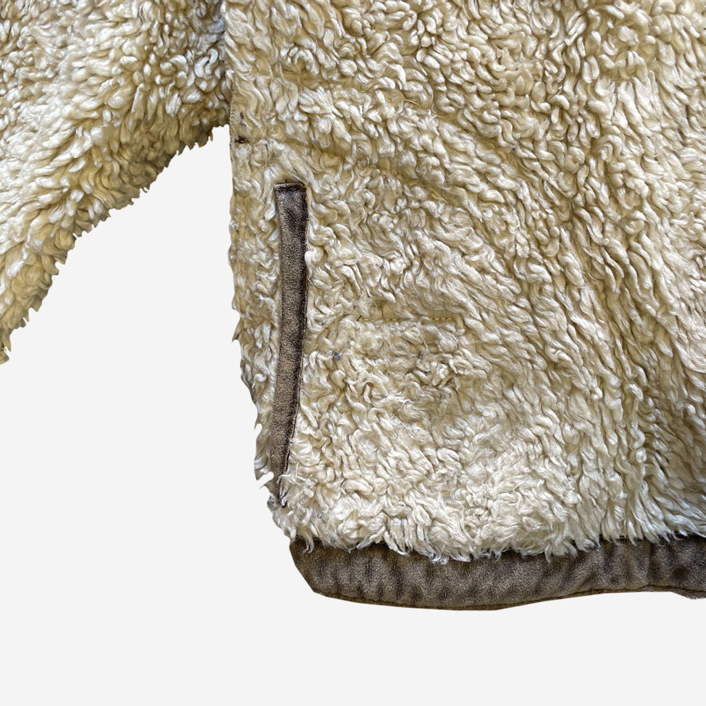 Vintage Shearling Short Emporio Armani Reversible 1990s