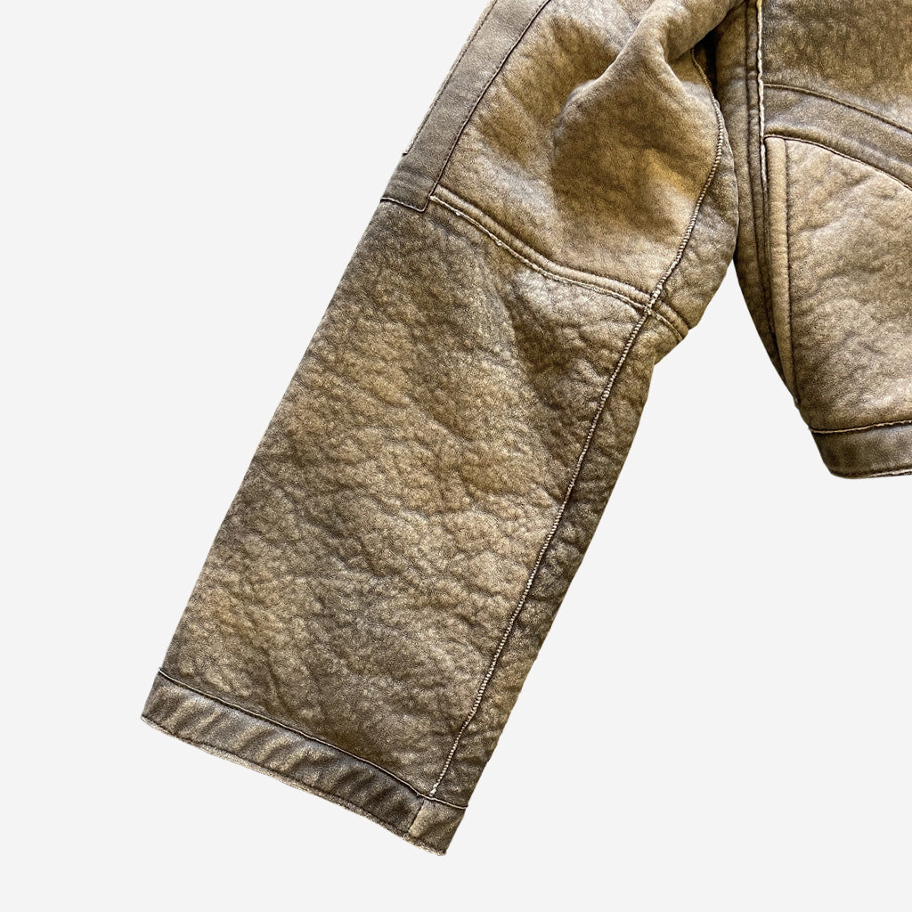 Vintage Shearling Short Emporio Armani Reversible 1990s