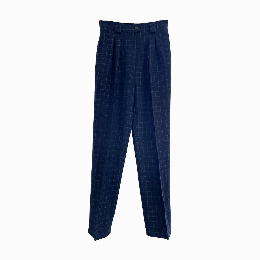 Vintage Suit Jacket Trousers In Virgin Wool - Marella