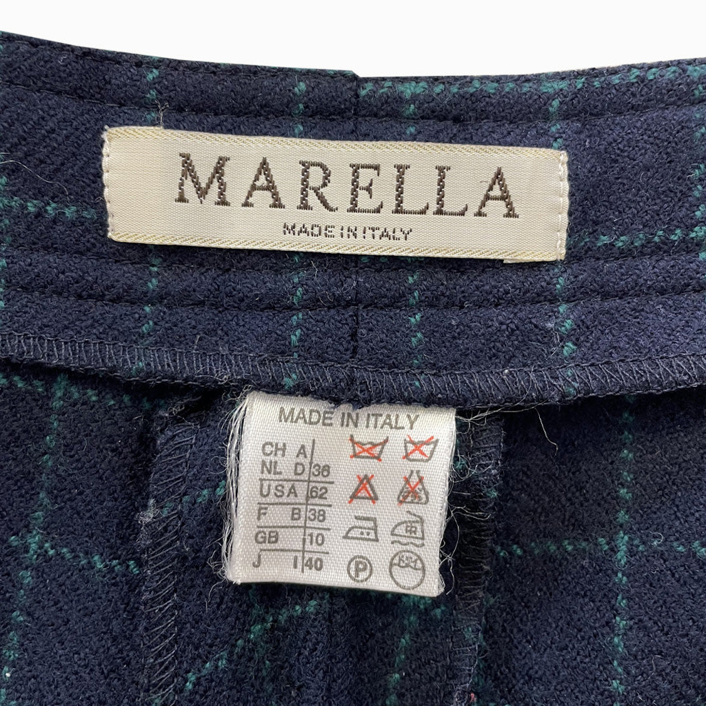 Vintage Suit Jacket Trousers In Virgin Wool - Marella