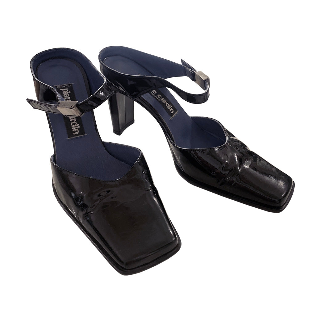 Vintage Patent Leather Shoes  - Pierre Cardin