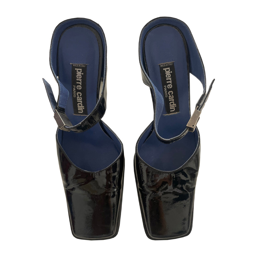 Vintage Patent Leather Shoes  - Pierre Cardin