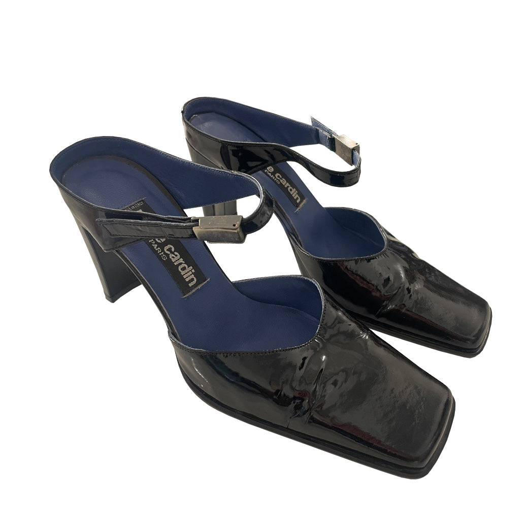 Vintage Patent Leather Shoes  - Pierre Cardin