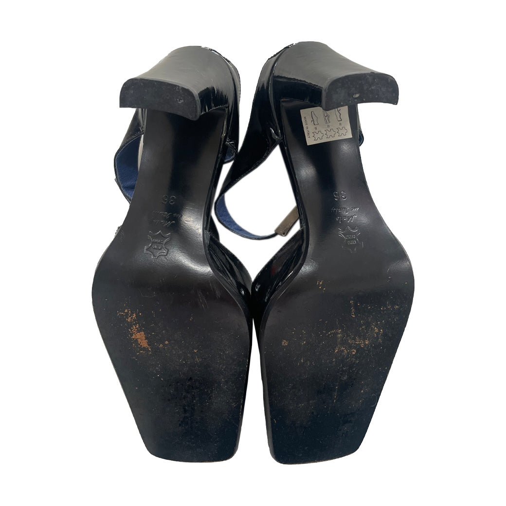 Vintage Patent Leather Shoes  - Pierre Cardin