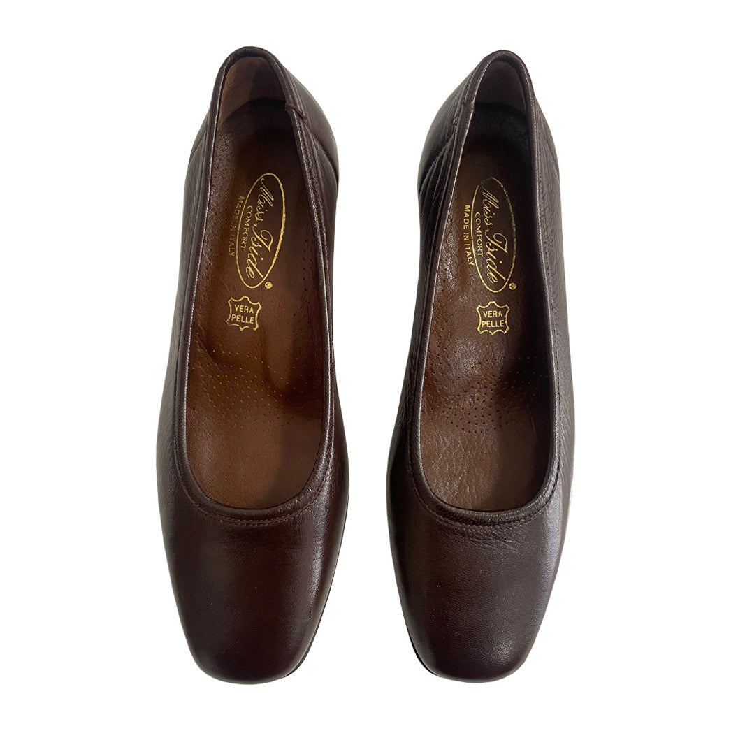 Vintage Brown Genuine Leather Shoes