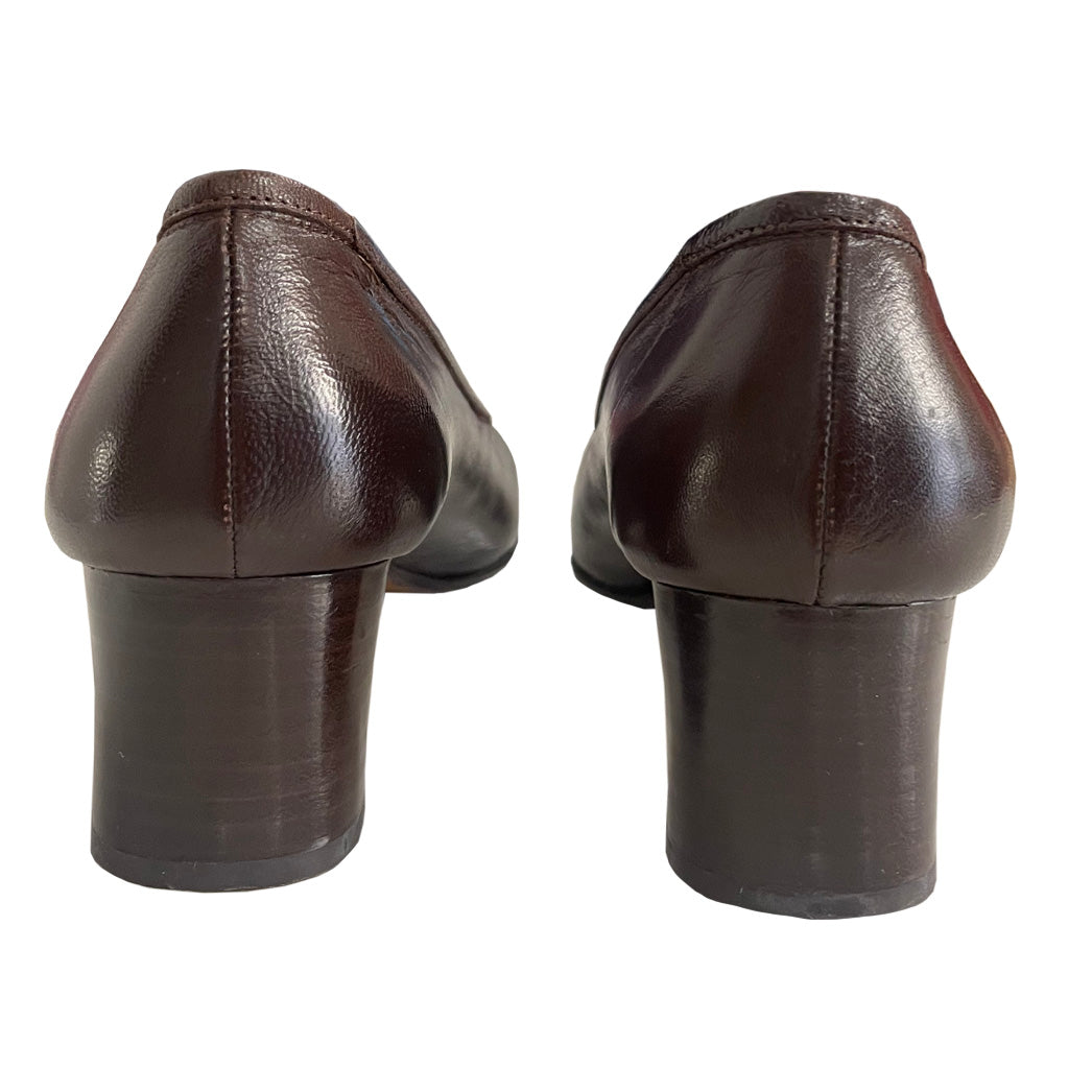 Vintage Brown Genuine Leather Shoes