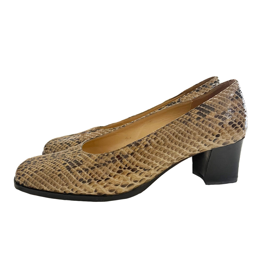 Vintage Python Shoe 1980s