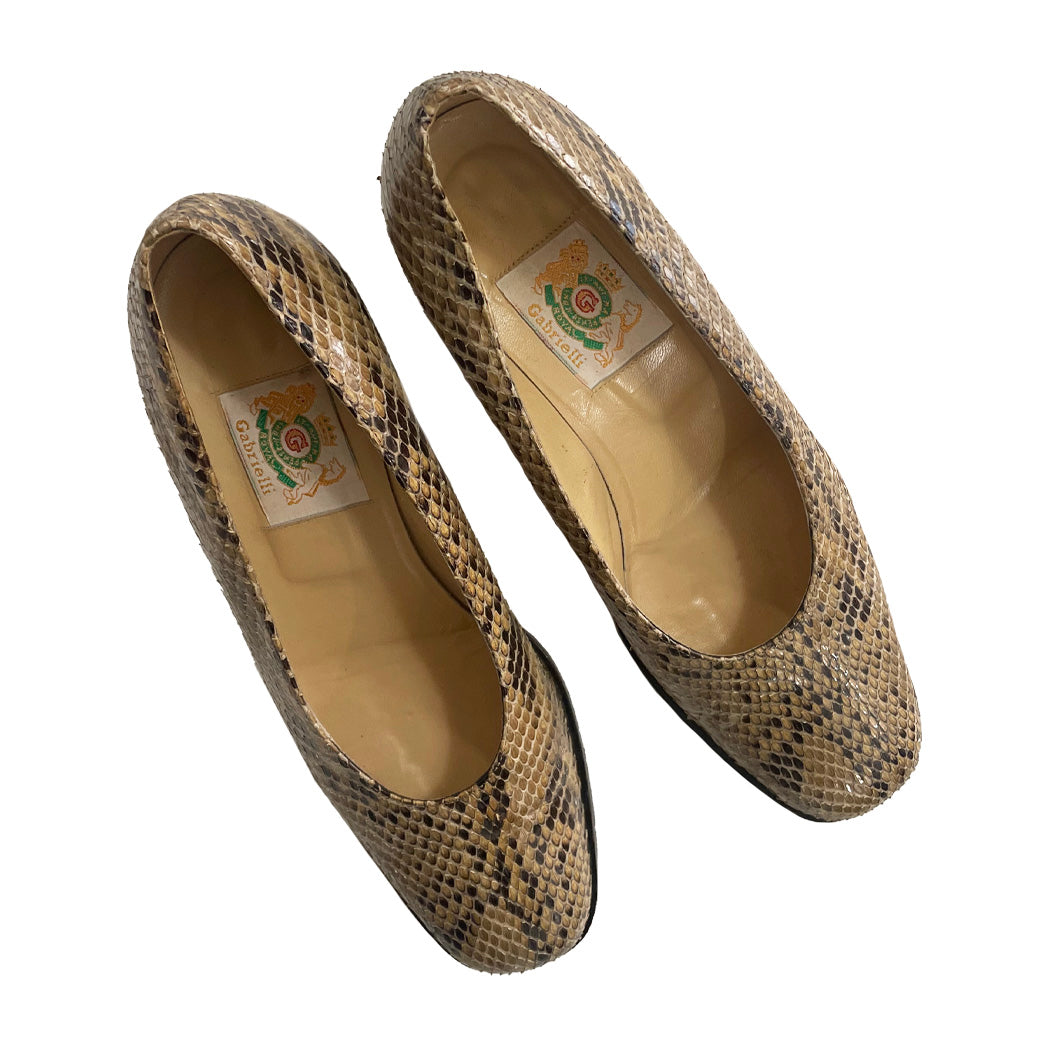 Vintage Python Shoe 1980s