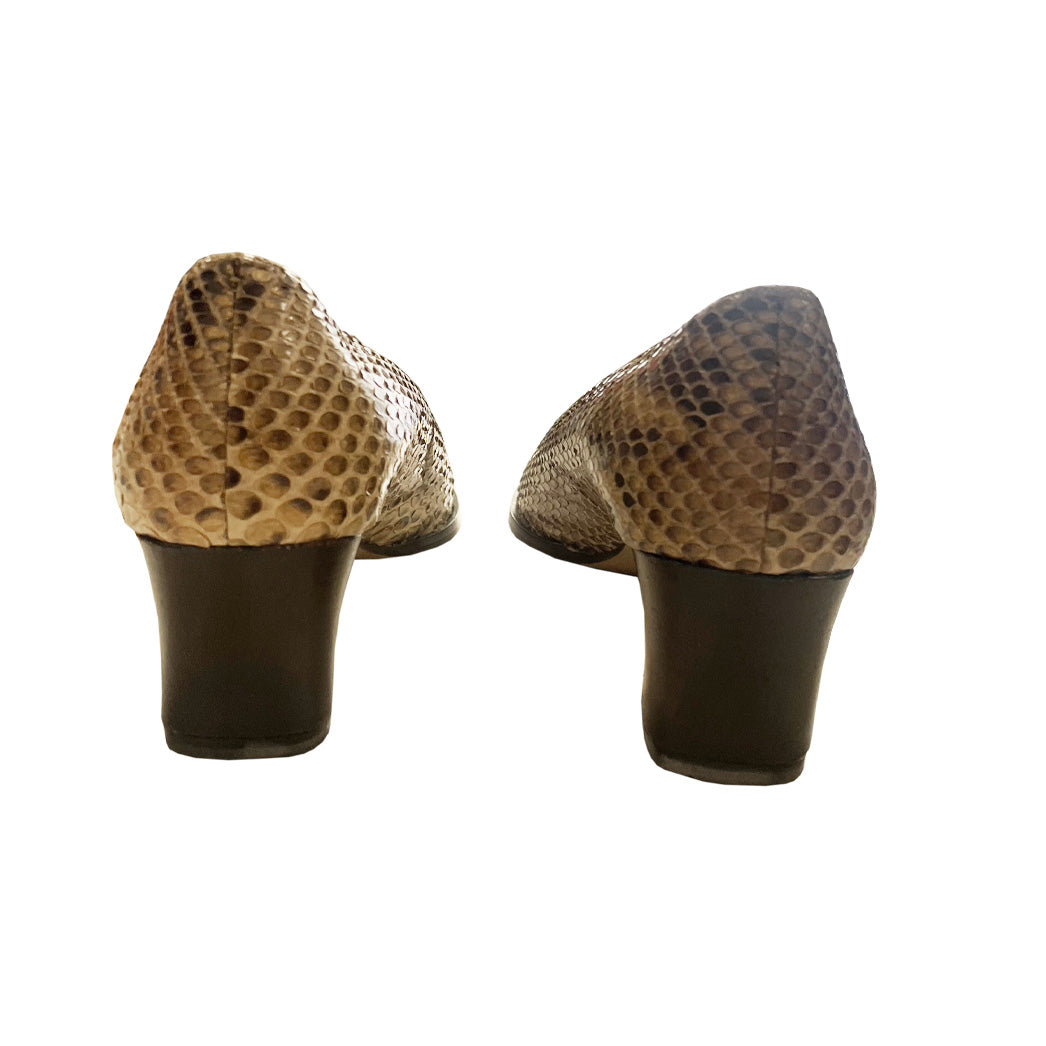 Vintage Python Shoe 1980s