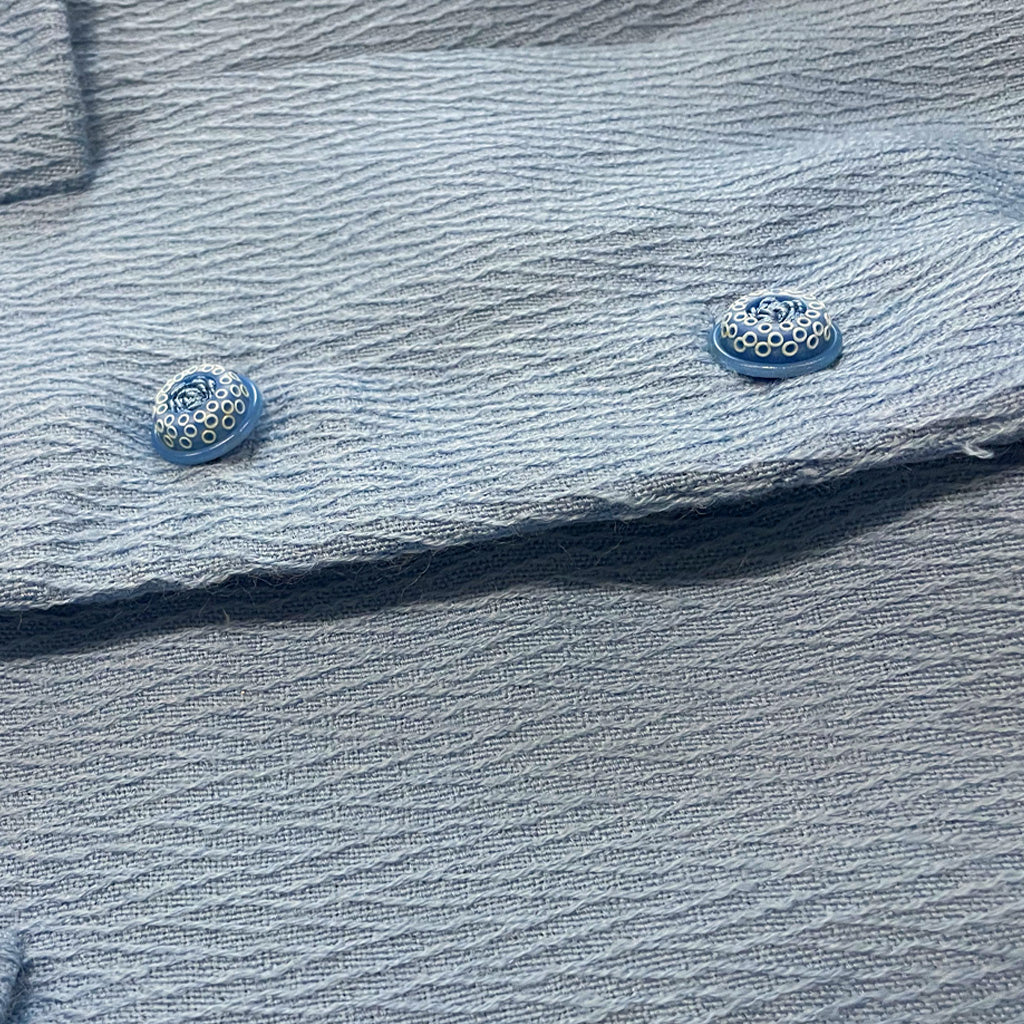 Vintage Tailored Blue Suit 1960s