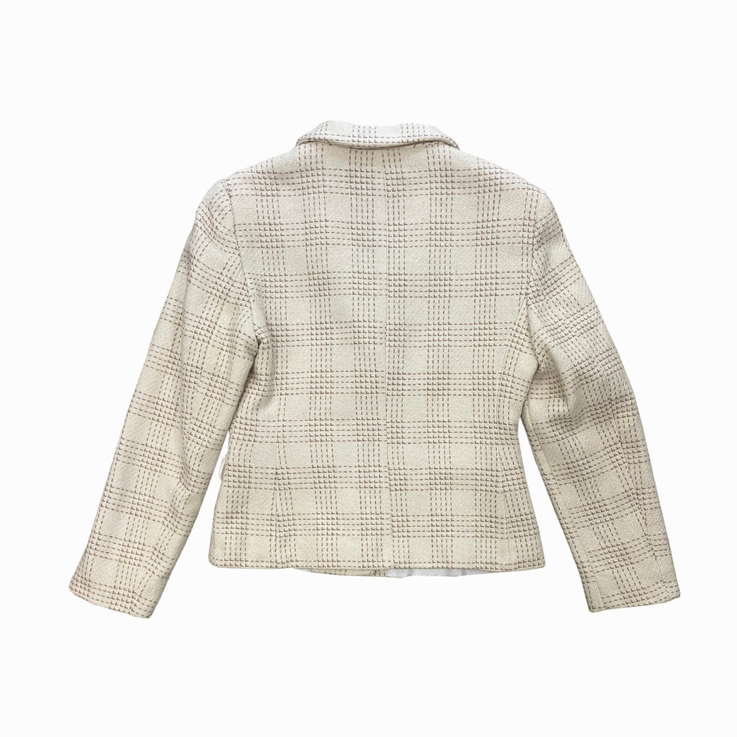 Vintage Cream Wool Blend Suit