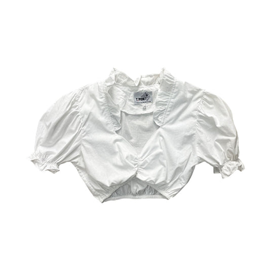 Vintage Austrian Cotton Short Sleeve Top