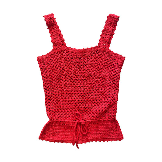 Vintage Summer Knit Top 1960s
