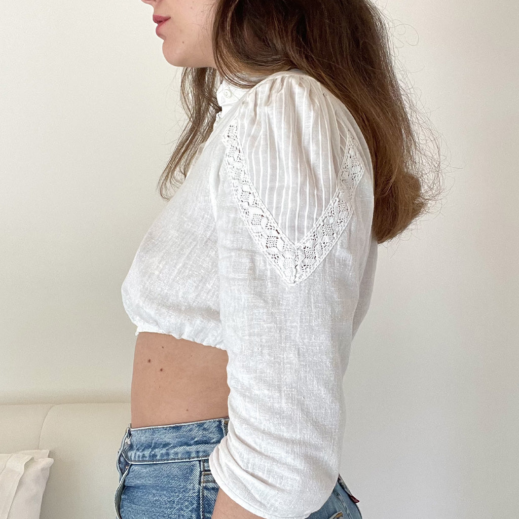 Vintage Crop Top from the South of France