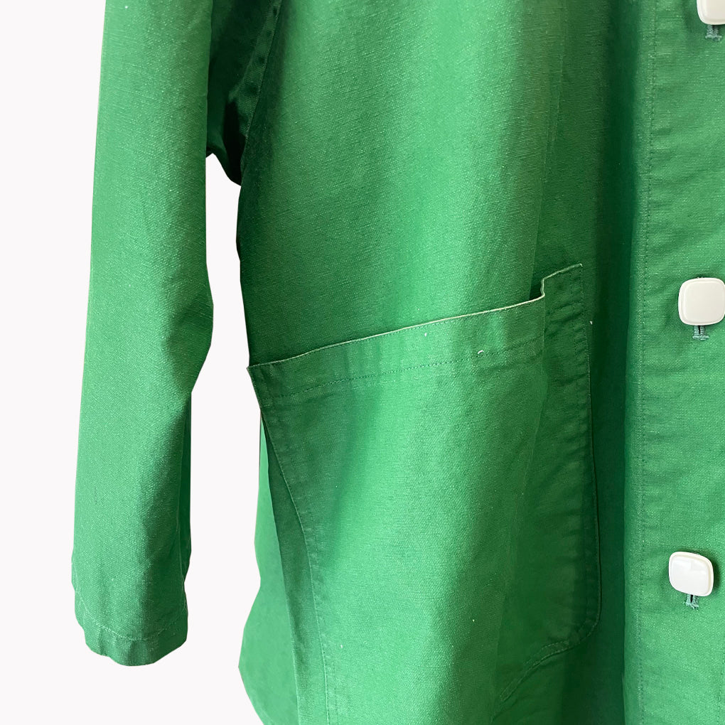 Vintage Green Trench Coat - Max & Co