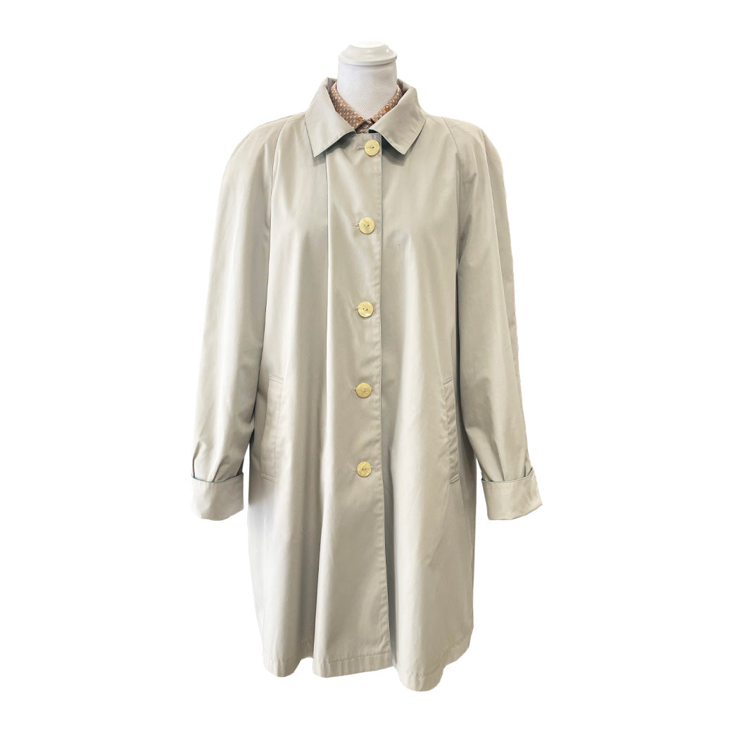 Vintage Reversible Trench Coat 1980s