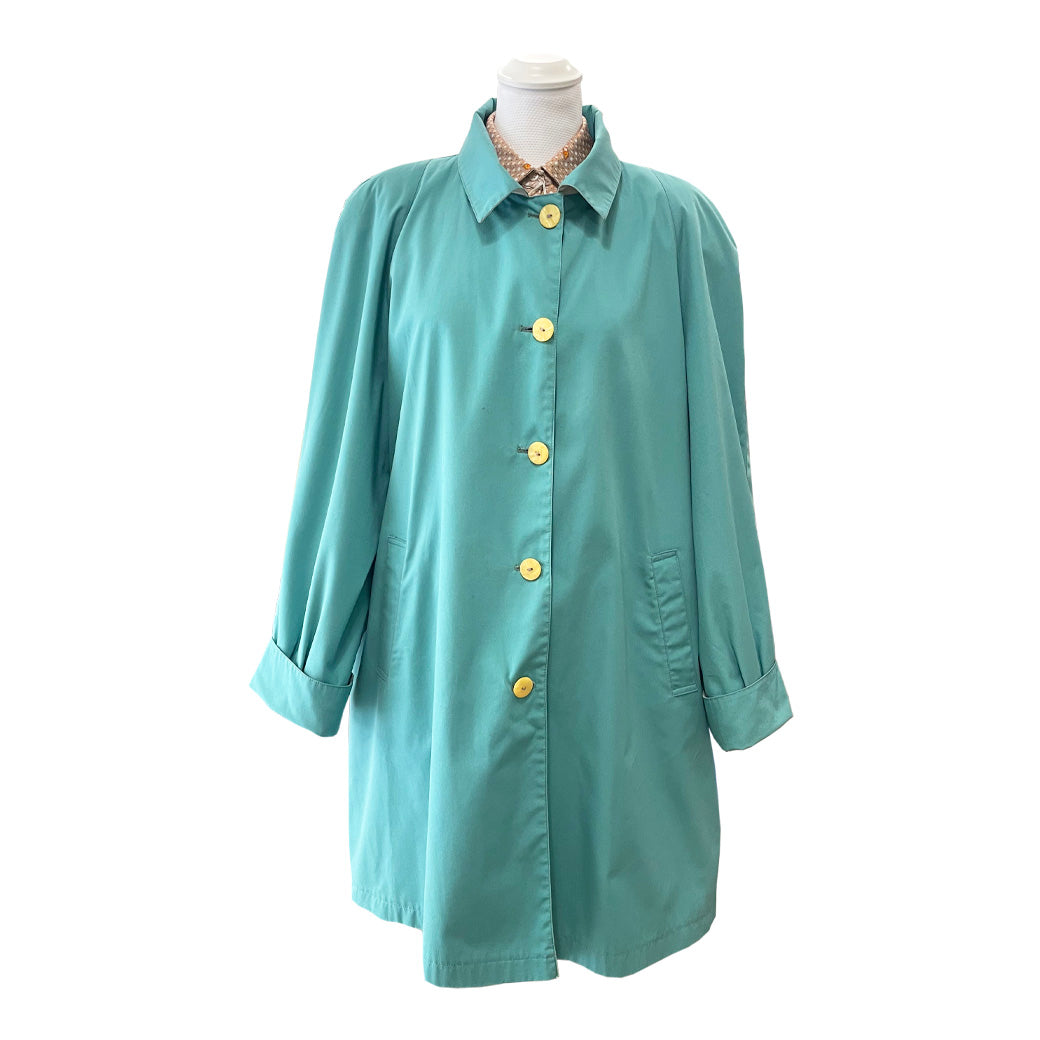 Vintage Reversible Trench Coat 1980s