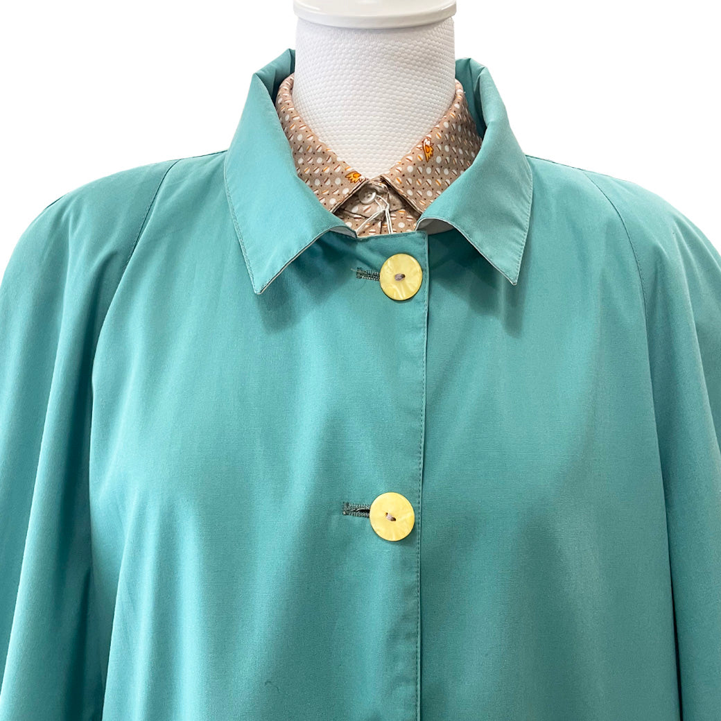 Vintage Reversible Trench Coat 1980s