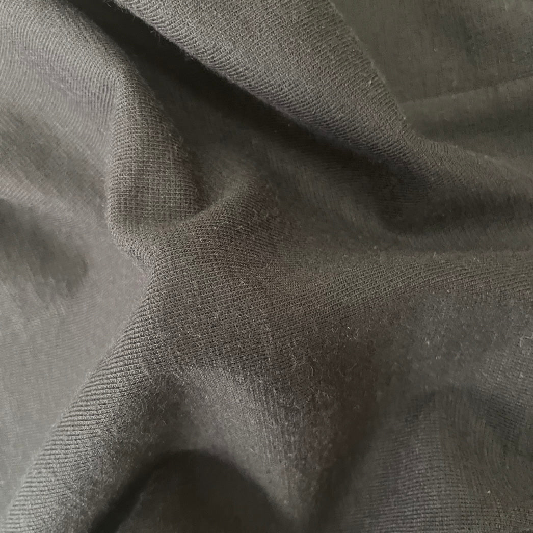 Vintage Jersey and Fur Dress 1980s